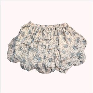 Y2K Charlotte Russe Floral Bubble Skirt